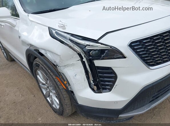 1GYFZDR45MF011392 2021 CADILLAC XT4 White Դիմացի տեսք
