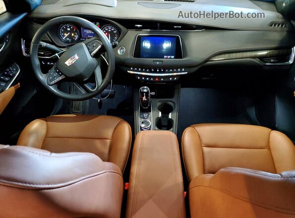 1GYFZDR47PF146667 2023 CADILLAC XT4 Brown წინა პანელის ხედი