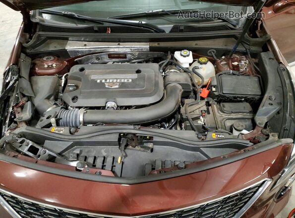 1GYFZDR47PF146667 2023 CADILLAC XT4 Brown ძრავის განყოფილების ხედი