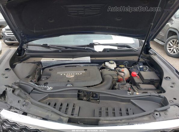 1GYFZDR47RF127636 2024 CADILLAC XT4 Dark Blue Вид сзади