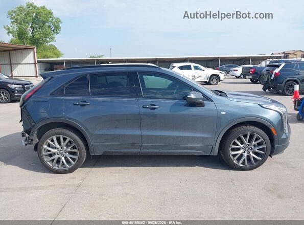 1GYFZER40KF163566 2019 CADILLAC XT4 Gray Սալոնի 360 աստիճան տեսք