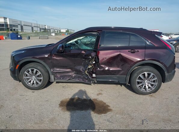 1GYFZER40LF151113 2020 CADILLAC XT4 Темно-бордовый Панорамный вид салона 360°