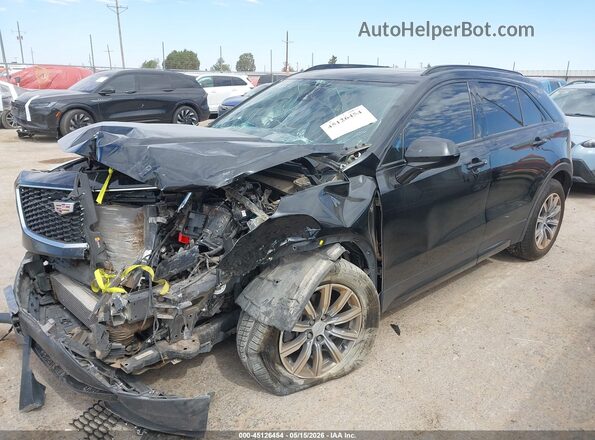 1GYFZER46KF119975 2019 CADILLAC XT4 Black Առջևի ձախ երեք քառորդ տեսարան