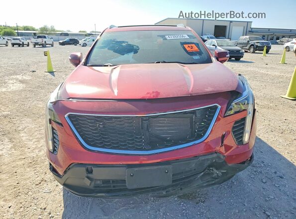 1GYFZER46MF084230 2021 CADILLAC XT4 Red Vista frontal