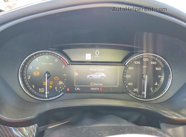 1GYFZER49KF103608 2019 CADILLAC XT4 Burgundy Instrument cluster view