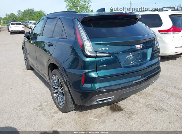 1GYFZFR40RF214032 2024 CADILLAC XT4 Green Задня ліва чверть