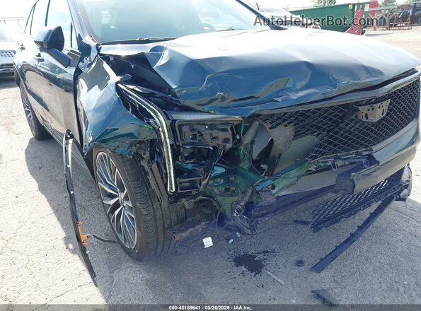 1GYFZFR40RF214032 2024 CADILLAC XT4 Green Вид спереду
