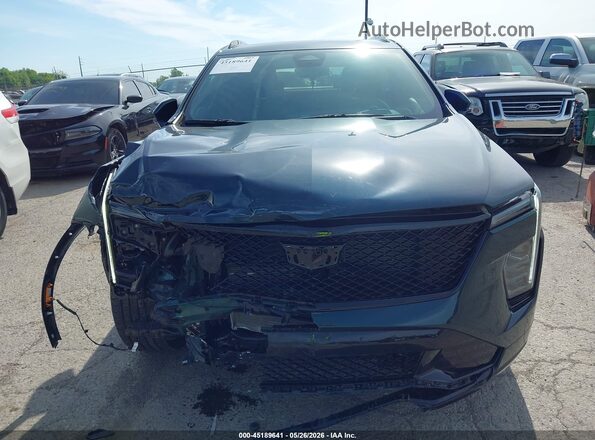 1GYFZFR40RF214032 2024 CADILLAC XT4 Green Вид щитка приладів