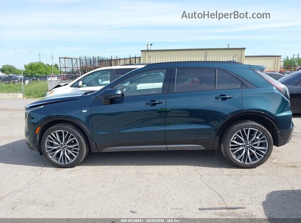 1GYFZFR40RF214032 2024 CADILLAC XT4 Green Панорамний вид салону 360°