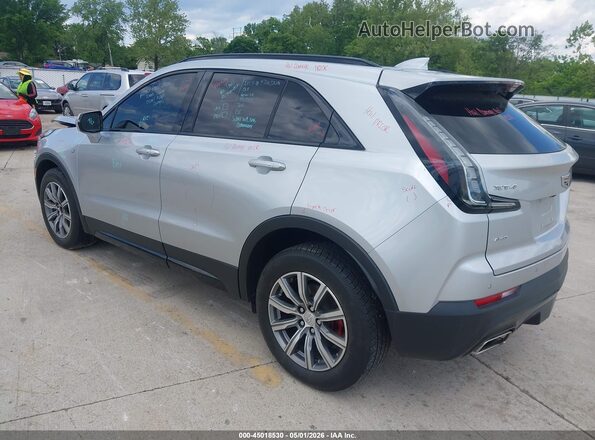 1GYFZFR4XMF054086 2021 CADILLAC XT4 Silver უკანა მარცხენა