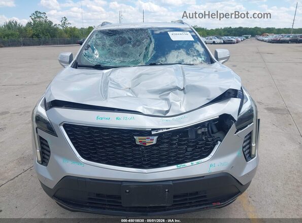1GYFZFR4XMF054086 2021 CADILLAC XT4 Silver ხელსაწყოთა პანელის ხედი