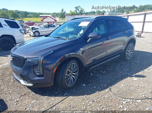 1GYFZFR4XRF193111 2024 CADILLAC XT4 Gray Przód lewy