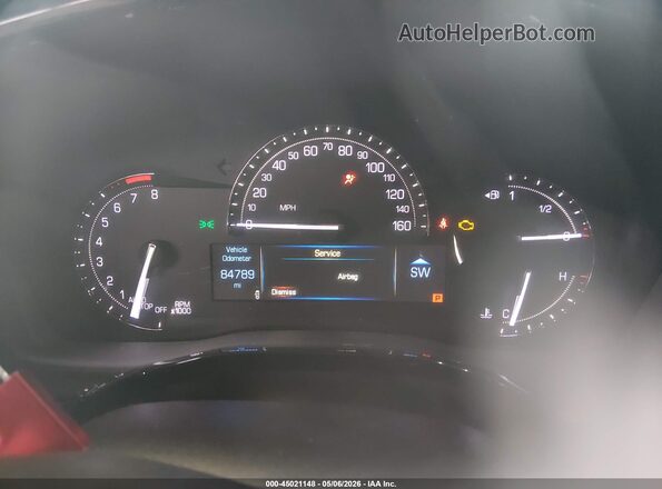 1GYKNARS0HZ215383 2017 CADILLAC XT5 White Widok tylnych siedzeń