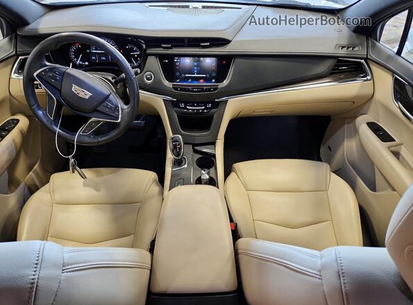 1GYKNARS2KZ213934 2019 CADILLAC XT5 Silver 