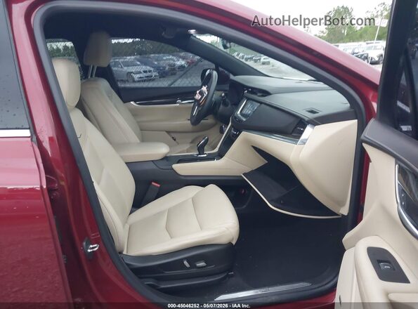 1GYKNARS3HZ295195 2017 CADILLAC XT5 Темно-бордовый Вид салона спереди