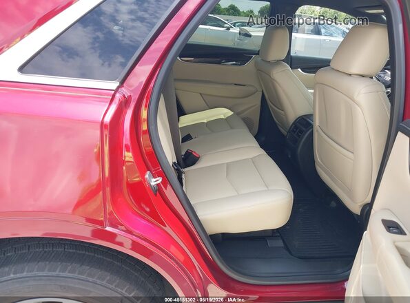 1GYKNARS4KZ157124 2019 CADILLAC XT5 Red Vista de la etiqueta del VIN