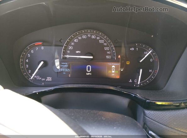 1GYKNARS8HZ249765 2017 CADILLAC XT5 Black Вид задніх сидінь