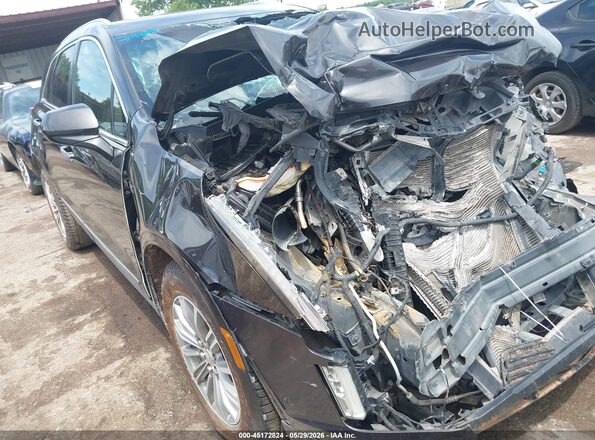 1GYKNBRS8HZ100844 2017 CADILLAC XT5 Black Դիմացի տեսք