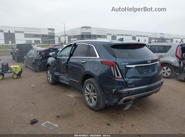 1GYKNCRS1LZ107682 2020 CADILLAC XT5 Dark Blue Задня ліва чверть