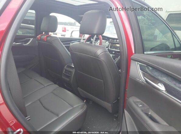 1GYKNDR44PZ107401 2023 CADILLAC XT5 Red Вид наклейки з VIN-кодом
