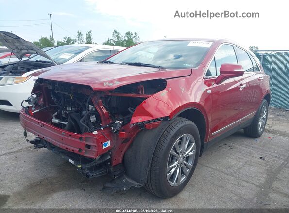 1GYKNDR44PZ107401 2023 CADILLAC XT5 Red Передня ліва чверть