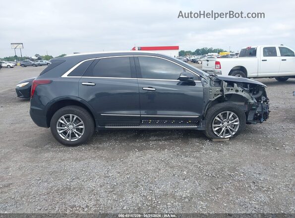 1GYKNDR47PZ115105 2023 CADILLAC XT5 Gray Vista interior de 360 grados