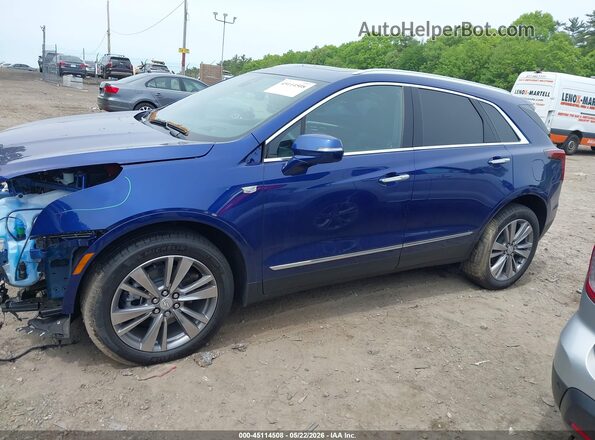1GYKNDR47SZ158545 2025 CADILLAC XT5 Blue Front left