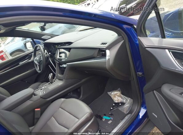1GYKNDR47SZ158545 2025 CADILLAC XT5 Blue Front interior view