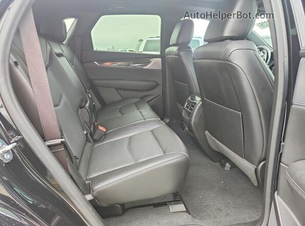 1GYKNGRS3PZ137957 2023 CADILLAC XT5 Black უკანა სავარძლების ხედი