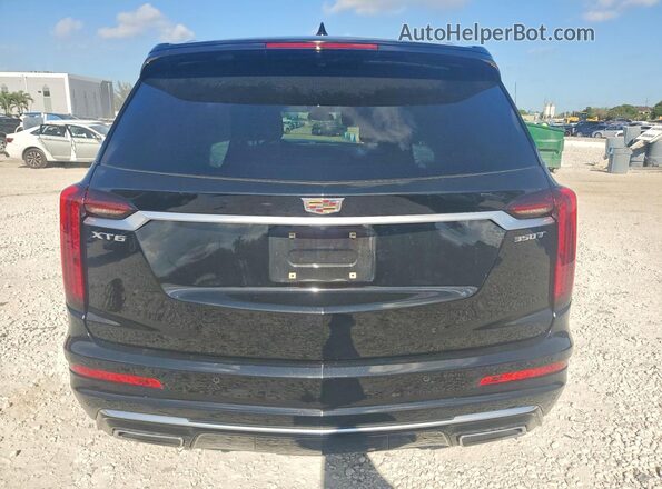 1GYKPAR45MZ221802 2021 CADILLAC XT6 Black Widok z tyłu