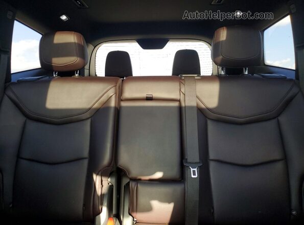 1GYKPCRS0MZ116255 2021 CADILLAC OTHER Black უკანა სავარძლების ხედი