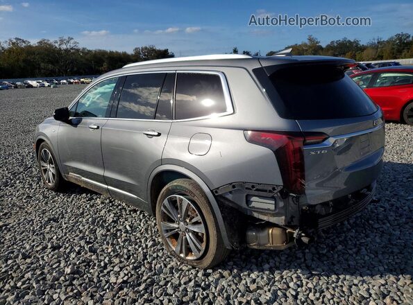1GYKPCRS2MZ201629 2021 CADILLAC XT6 Серый Задняя левая четверть