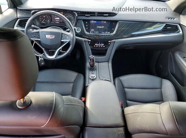 1GYKPCRS2MZ201629 2021 CADILLAC XT6 Серый Вид панели приборов