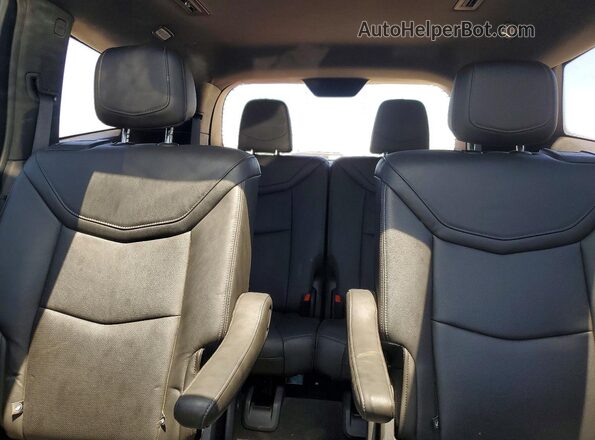 1GYKPCRS3LZ192597 2020 CADILLAC XT6 Black Vista de los asientos traseros