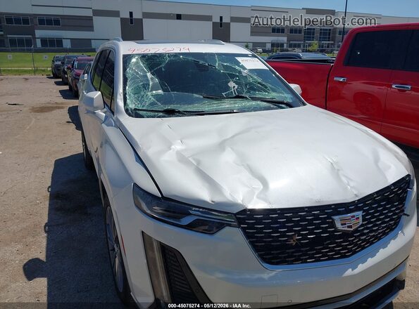 1GYKPCRS3MZ135317 2021 CADILLAC XT6 White Front view