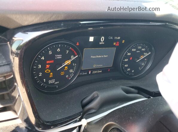 1GYKPCRS3MZ177650 2021 CADILLAC OTHER Charcoal ხელსაწყოთა პანელის ხედი