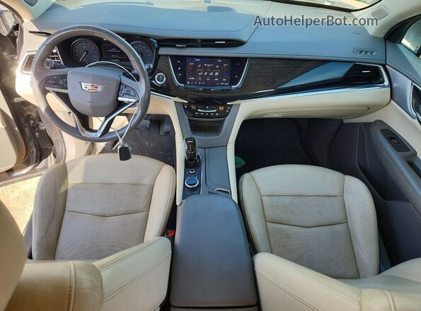 1GYKPCRS6LZ124262 2020 CADILLAC XT6 Синий Вид панели приборов