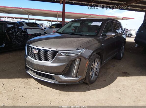 1GYKPCRS6LZ200840 2020 CADILLAC XT6 Gray Передня ліва чверть