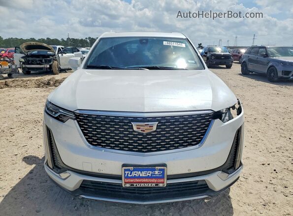 1GYKPCRS6MZ217719 2021 CADILLAC XT6 White Вид спереду