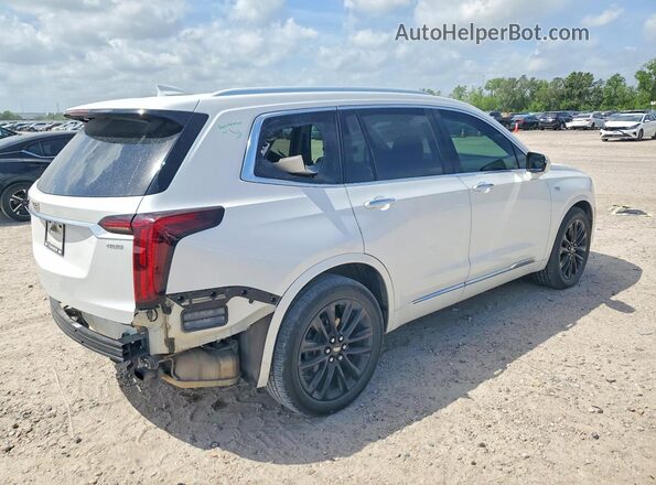 1GYKPCRS6MZ217719 2021 CADILLAC XT6 White Задня права чверть
