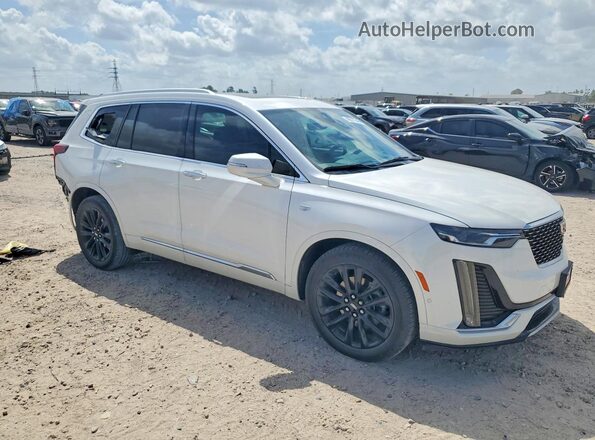 1GYKPCRS6MZ217719 2021 CADILLAC XT6 White Передня права чверть
