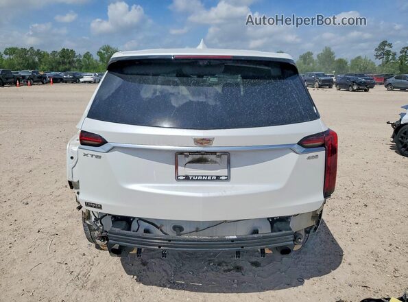 1GYKPCRS6MZ217719 2021 CADILLAC XT6 White Вид ззаду