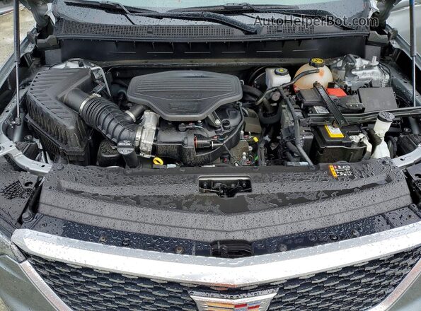 1GYKPCRS7PZ212565 2023 CADILLAC XT6 Silver Vista del compartimento del motor