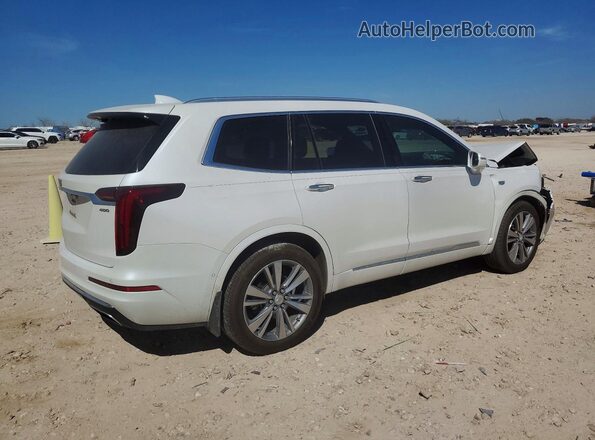 1GYKPCRS8LZ125946 2020 CADILLAC XT6 White Trasero derecho