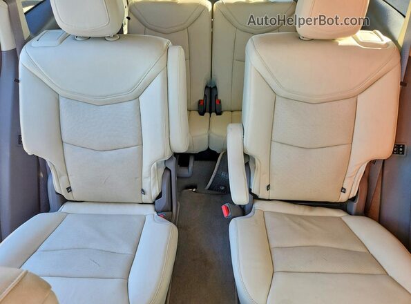 1GYKPCRS8LZ201956 2020 CADILLAC XT6 Black Rear seats view