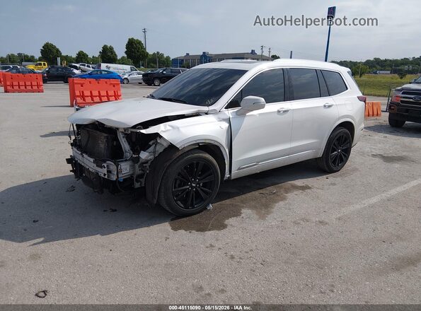 1GYKPCRS9LZ229605 2020 CADILLAC XT6 Белый Передняя левая четверть