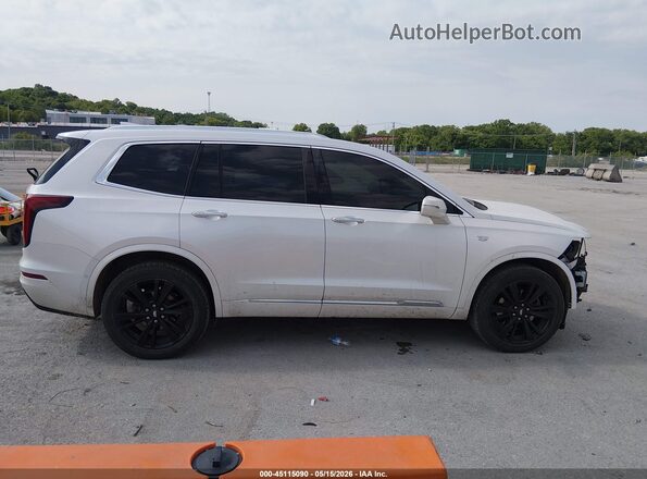 1GYKPCRS9LZ229605 2020 CADILLAC XT6 Белый Панорамный вид салона 360°