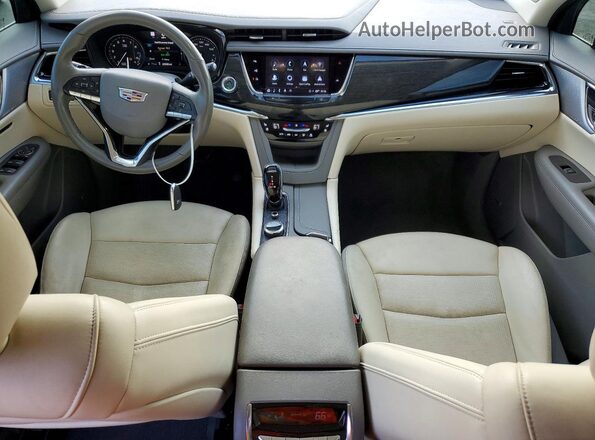 1GYKPCRS9PZ106795 2023 CADILLAC XT6 Серый Вид панели приборов