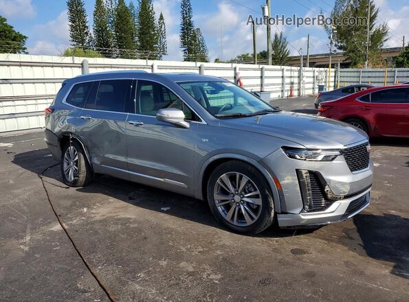 1GYKPCRS9PZ106795 2023 CADILLAC XT6 Серый Передняя правая четверть