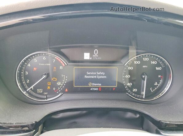 1GYKPCRS9PZ109096 2023 CADILLAC XT6 Gray Instrument cluster view